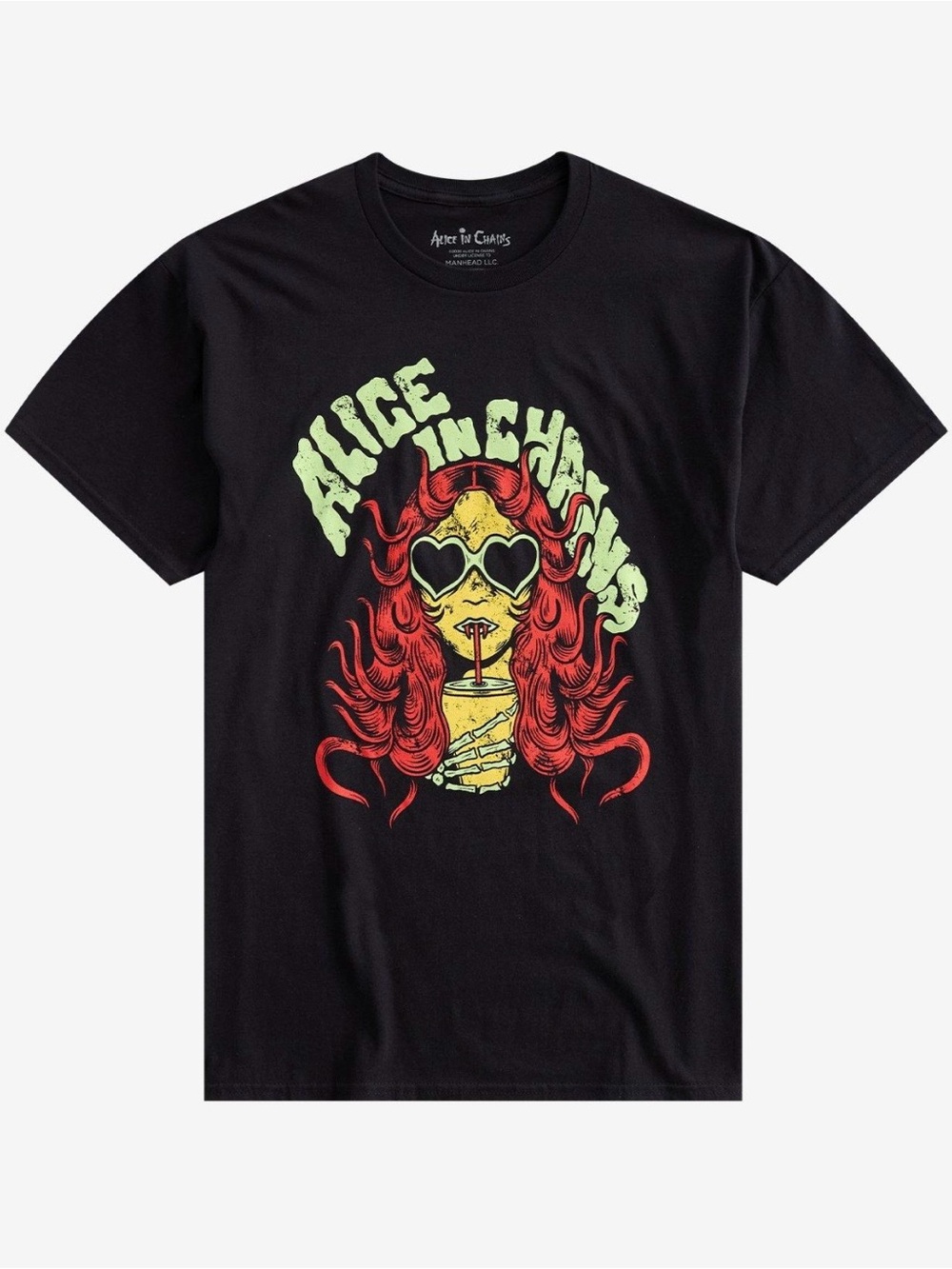 Alice In Chains Vampire Woman Hot Topic Black Tee